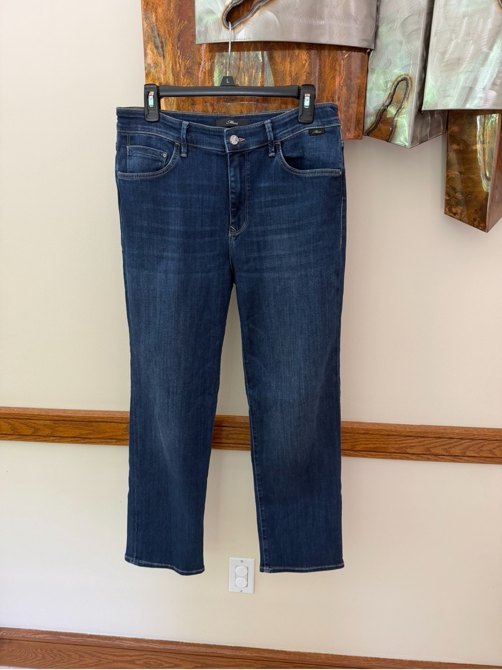 Mavi Veronica Straight Leg High Rise Jeans Size 30